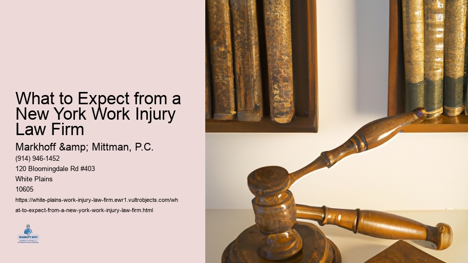 What to Expect from a New York Work Injury Law Firm